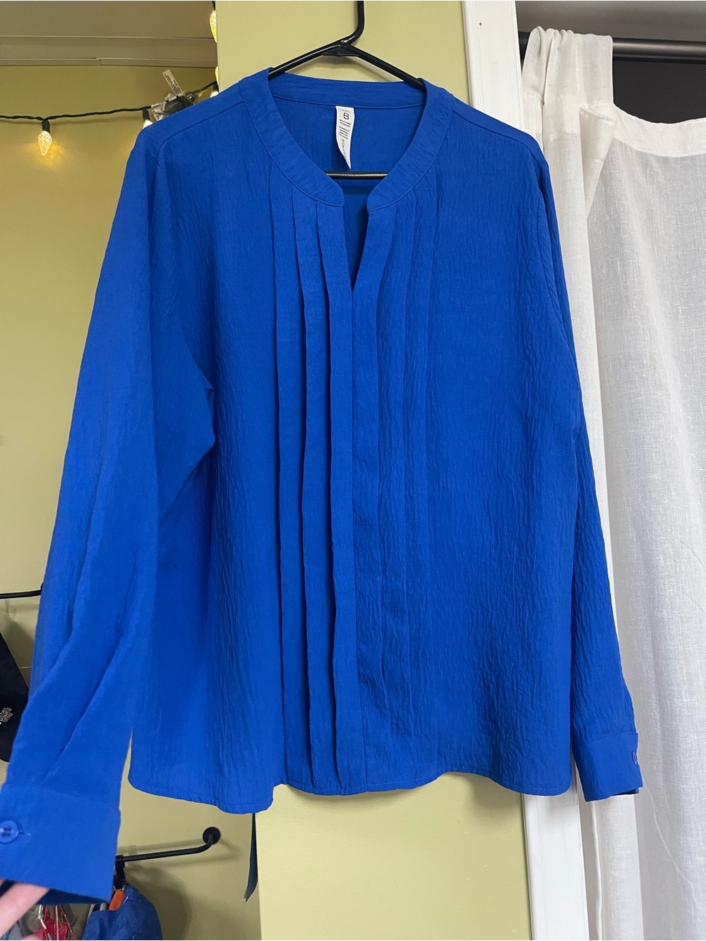 Pleated Blouse